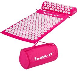 RÓŻOWA MATA ZDROWOTNA DO AKUPRESURY Z KOLCAMI NA BÓL PLECÓW