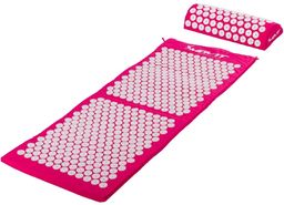 RÓŻOWA MATA ZDROWOTNA DO AKUPRESURY 130x50 CM Z KOLCAMI NA BÓL PLECÓW
