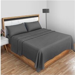 Perkalowe płaskie prześcieradło bez prasowania rozmiar king size - polibawełna przeciwzmarszczkowa jakość hotelowa prześcieradła - luksusowa pościel jednokolorowe barwione płaskie prześcieradło -