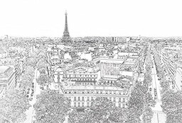 PARIS ETERNEL 3 x 2,70 m dekoracja XXL fototapeta obraz na ścianę obraz ścienny obraz na ścianę