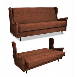 Wersalka sofa uszak kanapa rozkładana Ari brąz