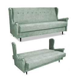 Wersalka sofa uszak kanapa rozkładana Ari pistacja