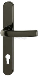 Liege - Klamka połówkowa na szyldzie 36 mm, kolor brązowy F8707