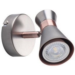 KANLUX Kinkiet Mileno EL-1O ASR-AN Srebrno-miedziany