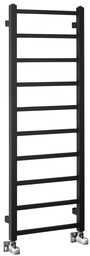 Sapho METRO LIGHT grzejnik łazienkowy 400x1140 mm czarny mat IR445TB