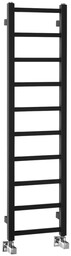 Sapho METRO LIGHT grzejnik łazienkowy 300x1140 mm czarny mat IR444TB
