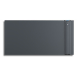 Grzejnik elektryczny energooszczędny 1500W - Klima 15, Antracyt, 101x50x12cm
