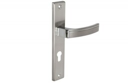 Klamka drzwiowa KUCHINOX PARVA na wkładkę, 72 mm na szyldzie długim, chrom/nikiel satyna