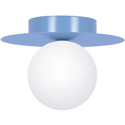 Lumes Niebieska designerska lampa sufitowa plafon - A677 P7-F69