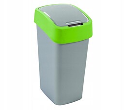 Kosz na śmieci Curver Flip Bin 25L, zielony