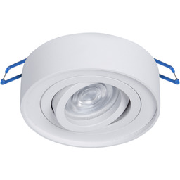 MILAGRO Oprawa Podtynkowa Nusa Round White ML0015 oprawa w kolorze białym