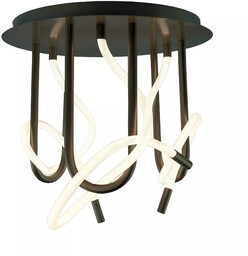 Lampa sufitowa BALBO CZARNA/BLACK 2023573-BK - Zuma Line