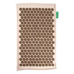 Insportline Mata do akupresury z włókien kokosowych AKU-2000 Beżowa 72 x 44 x 2 cm