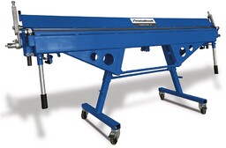 METALLKRAFT Ręczna giętarka obrotowa HSBM 2160-1,0 do blach z wyjmowanymi nożycami rolkowymi długość robocza: 2160 mm 3775021