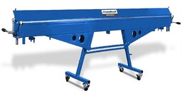METALLKRAFT Ręczna giętarka obrotowa HSBM 3160-0,7 do blach z wyjmowanymi nożycami rolkowymi długość robocza: 3160 mm 3775031