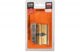 Wkładka bębenkowa LOB ARES WA54 35/40 mosiądz BLISTER