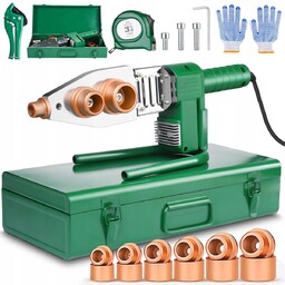 Zgrzewarka Do Rur Pcv Pp 20-63mm 800W 220V Matryce Zestaw