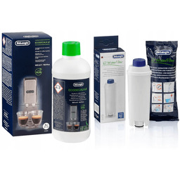 Zestaw Filtr do ekspresu Odkamieniacz DeLonghi