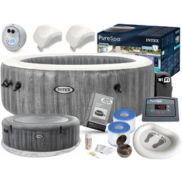 Dmuchane Ogrodowe Spa PureSpa Greywood Deluxe Intex 28442