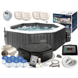 Zestaw Premium Dmuchane Ogrodowe Spa PureSpa Jet&Bubble Deluxe Intex 28458