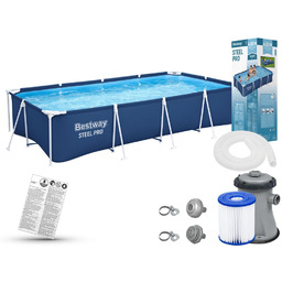 Basen Bestway 400x211x81 Ogrodowy Stelażowy 56424