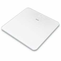 BEURER GS 225 white Waga szklana, efekt białej płytki łazienkowej
