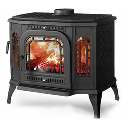 Piec piecyk kominek wolnostojący żeliwny koza Kawmet P7 Lb Eco 10,5 kW
