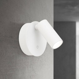 ORION Kinkiet LED Luxy, możliwość ściemniania, biały / opal, przedpokój, aluminium, nowoczesny