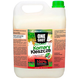ONE SHOT Natural na komary i kleszcze 5 L