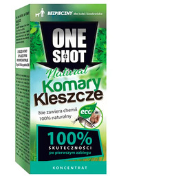 ONE SHOT Natural na komary i kleszcze KONC.150ml