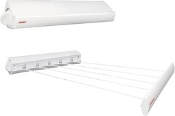 Leifheit Rollquick Suszarka Ścienna, Biały, 50 X 23 X 17 cm