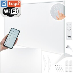 grzejnik na podczerwień Wertberg Ir 9.80 promiennik 800W pilot WiFi Tuya