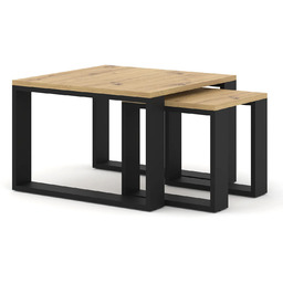 Elior Zestaw stolików kawowych dąb artisan K5-F52