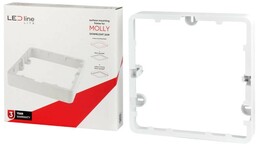 Ramka uniwersalna natynkowa do panelu 24W kwadratowego podtynkowego