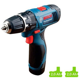 Bosch_elektronarzedzia Wiertarko-wkrętarka BOSCH Professional GSB 120-LI 06019G8100 zestaw akumulatorów