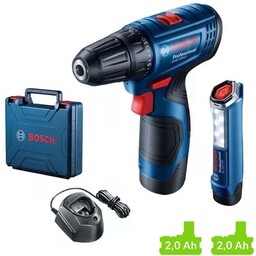 Bosch_elektronarzedzia Wiertarko-wkrętarka BOSCH Professional GSR 120-LI 06019G8004 zestaw akumulatorów