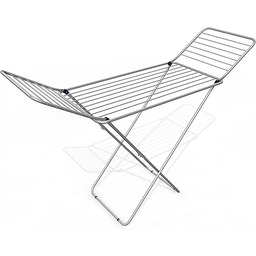 Vileda Alumix Suszarka na Pranie, Srebrny, 54,4 x 5,2 x 127,2 cm