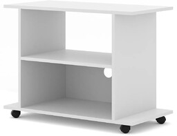 Elior Biała Mobilna Szafka Pod Tv G9-Z52