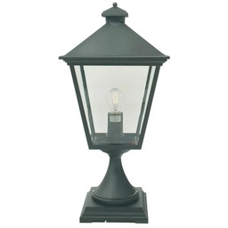 Norlys - London Zewnętrzna Lampa Nocna Duża z Mocowaniem w Betonie Czarna