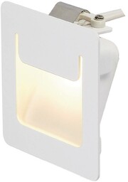SLV Oprawa wpuszczana LED Downunder Pur 80 biała, biały / opal, przedpokój, aluminium, nowoczesny