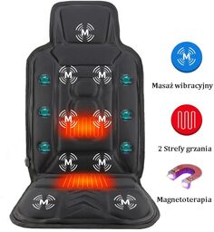 Mata Masująca PH-308E, do masażu pleców, ciała, masażer Shiatsu, magnetyczna