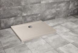 Radaway brodzik akrylowy ze strukturą Doros D Stone kaszmirowy 120x90cm SDRD1290-01-84S