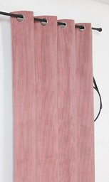 LINDER Alberta termiczna zasłona zaciemniająca i izolująca termicznie - 140x260cm - różowa