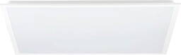EGLO Panel LED Rabassa, modułowa lampa sufitowa, lampa sufitowa do biura i kuchni, oprawa oświetleniowa z aluminium i tworzywa sztucznego, biała, neutralna biel, 62 x 62 cm