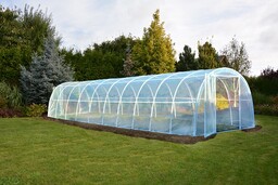 Tunel foliowy Lemar Aw10 ze stelażem PCV o długości 10m