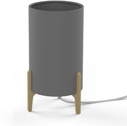 Lampa stołowa do sypialni ROCKET GRAY szary 8448
