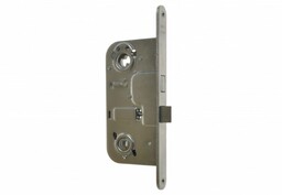 Zamek Abloy LC200 na wkładkę skandynawską, ppoż, lewy, chrom (odpowiednik Boda 4565,4865) (02000202)
