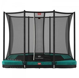 BERG Ultim Favorit InGround 280+ Safety Net Comfort 280 x 190 cm zielona