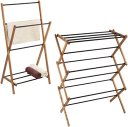 Zestaw łazienkowy Ferrara stojak na ręczniki + suszarka