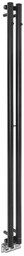 Sapho Pilon grzejnik łazienkowy 122x1800mm 2 wieszaki czarny mat IZ124T